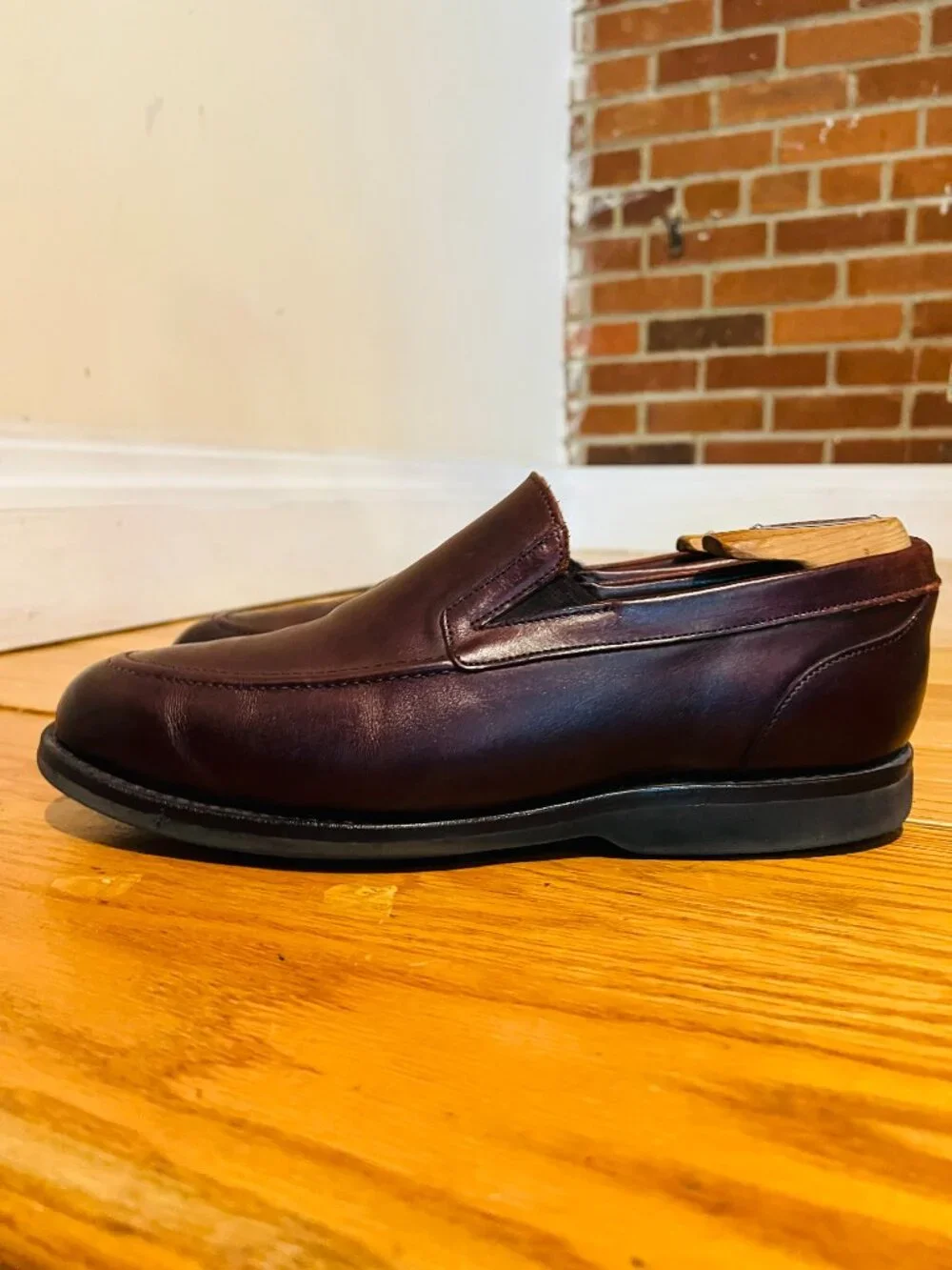 Allen Edmonds Road Warriors Men’s Size 10.5 D Brown Leather Loafer Shoes